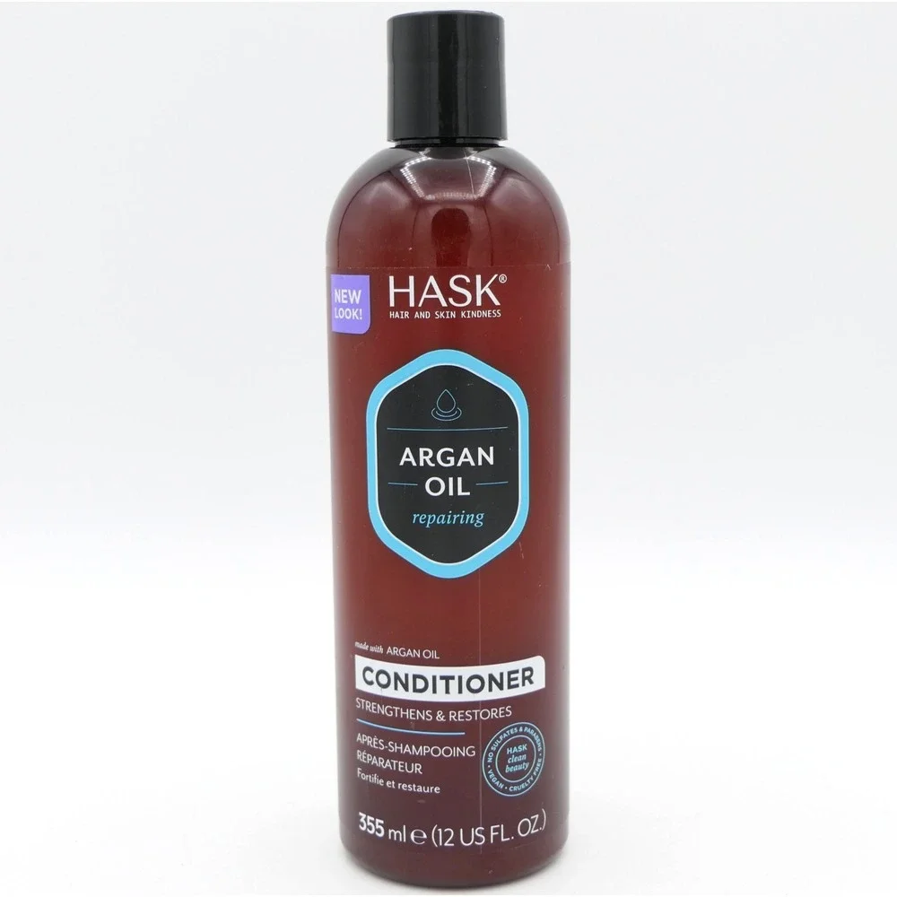 HASK Argan Oil Repairing Conditioner 12 fl oz Strengthens & Restores Hair